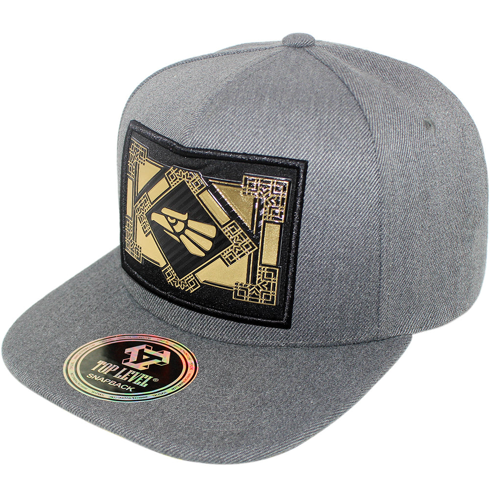 TOP LEVEL : MEXICO | Eagle Metal Foil Patch Design Snapback Cap