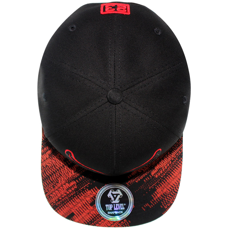 TOP LEVEL : BULL | Front-raised Mesh Patch with Bull Design Snapback Cap