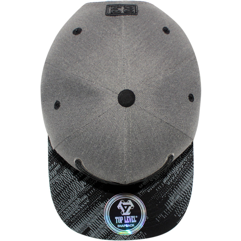 TOP LEVEL : BULL | Front-raised Mesh Patch with Bull Design Snapback Cap