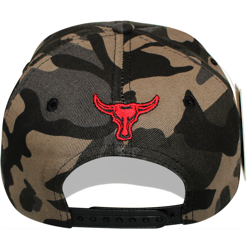 TOP LEVEL : BULL | Paisley & Ornamental Pattern Design Snapback Cap