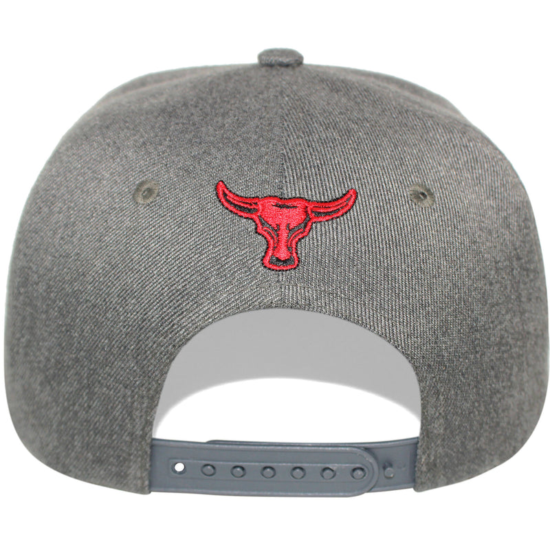 TOP LEVEL : BULL | Front-raised Bull Embroidery with Tie-Dye Design Snapback Cap