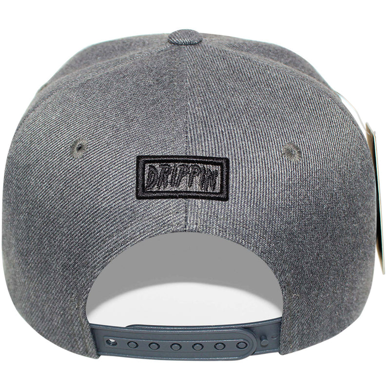 TOP LEVEL : DRIP | Dripping Verbiage Plastic Sol Print Design Snapback Cap