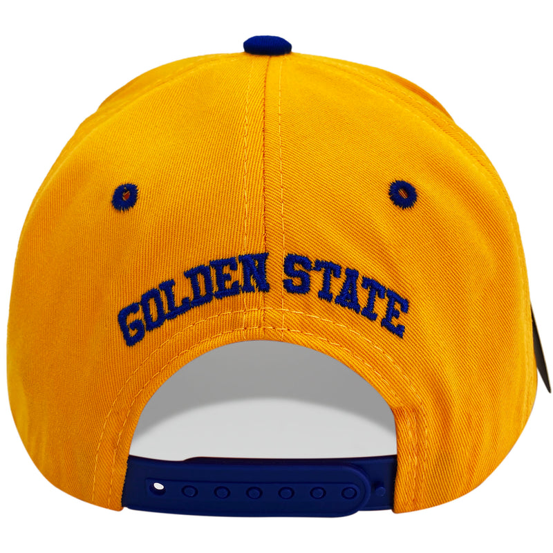 TOP LEVEL : GOLDEN STATE | Verbiage Design with Embroidered Felt Patch Design Snapback Cap