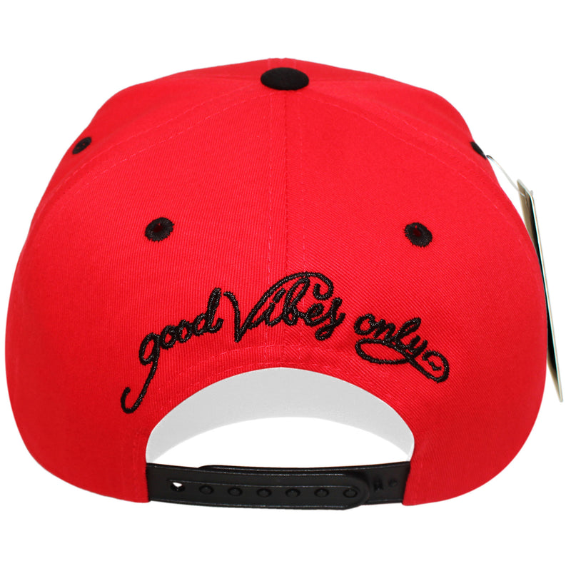 TOP LEVEL : GOOD VIBES ONLY | Aloha Hand Sign Design Snapback Cap