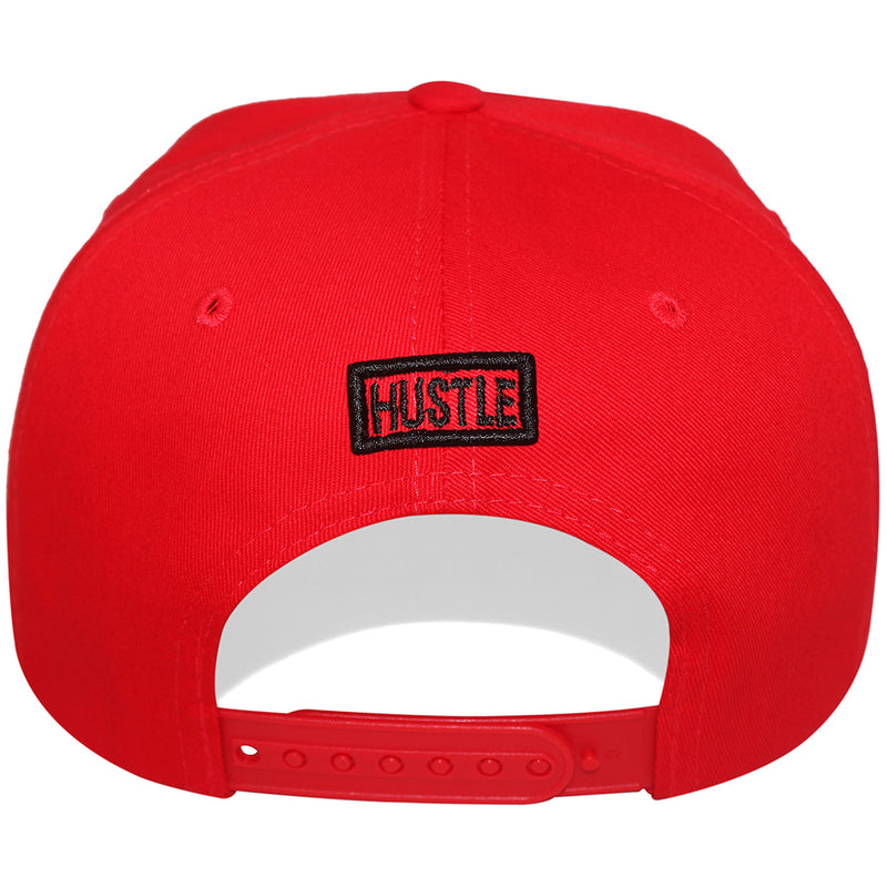 TOP LEVEL : HUSTLE | All-over Marble Print Design Snapback Cap