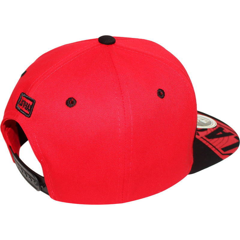 TOP LEVEL : LAS VEGAS | Front-raised Rubber Patch Design Snapback Cap