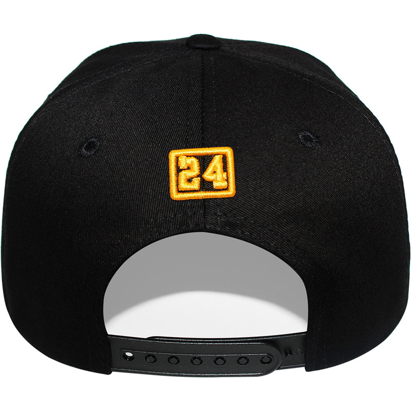 TOP LEVEL : LEGEND | Front-raised Verbiage with Number 24 Design Snapback Cap