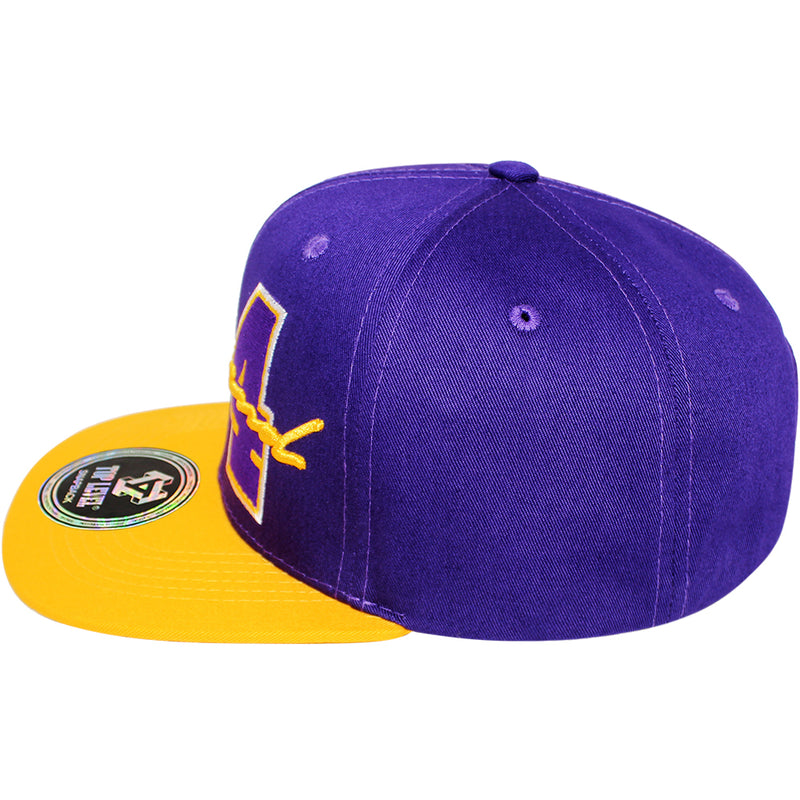 TOP LEVEL : LEGEND | Front-raised Cursive Verbiage Embroidery with 24 Design Snapback Cap