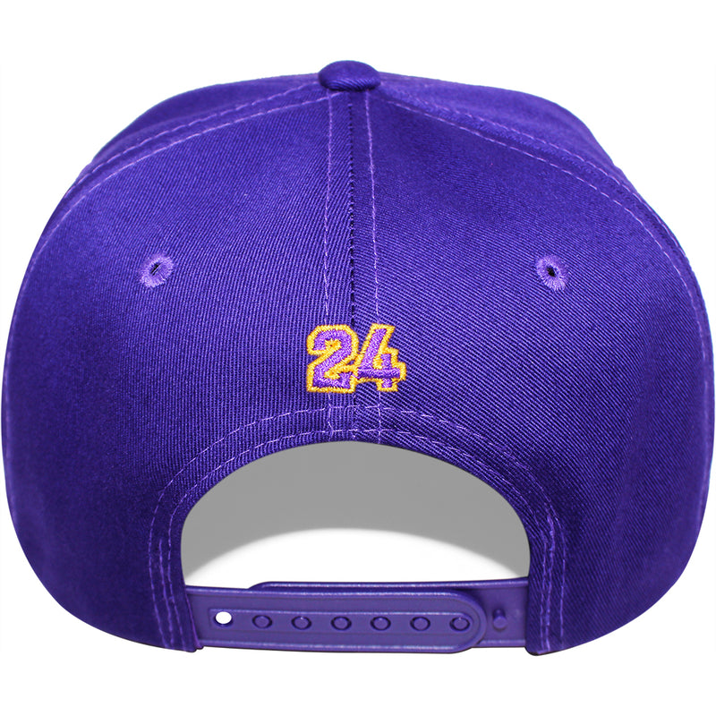 TOP LEVEL : LEGEND | Front-raised Cursive Verbiage Embroidery with 24 Design Snapback Cap