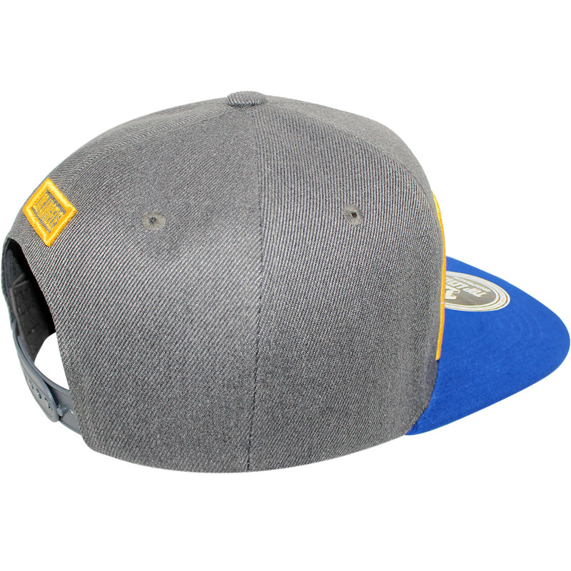 TOP LEVEL : LOS ANGELES | Embossed Verbiage Embroidery with Car Plate Design Snapback Cap