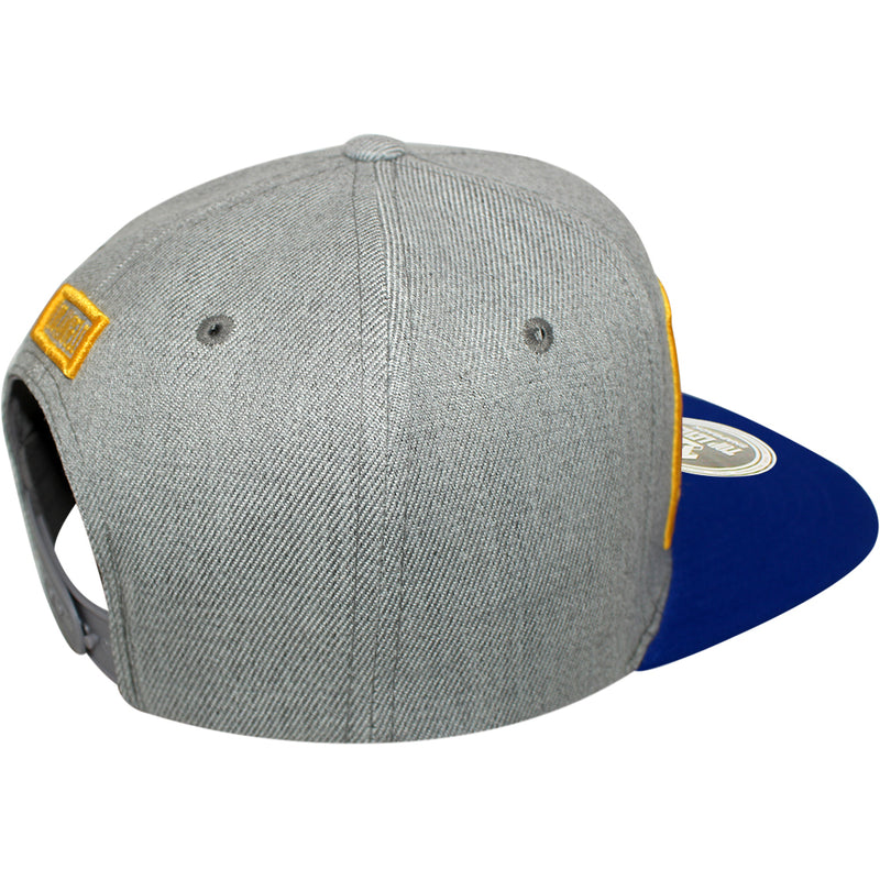 TOP LEVEL : LOS ANGELES | Embossed Verbiage Embroidery with Car Plate Design Snapback Cap