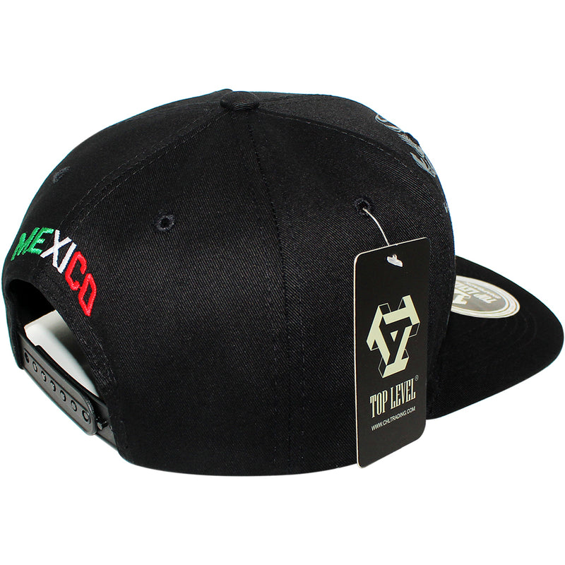 TOP LEVEL : MEXICO | Hecho EN Multi Design Snapback Cap