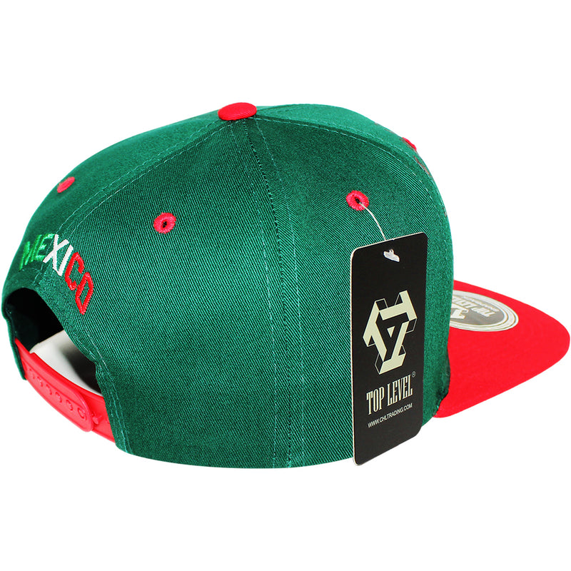 TOP LEVEL : MEXICO | Hecho EN Multi Design Snapback Cap