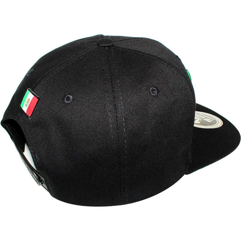 TOP LEVEL : MEXICO | Map with Mexico Flag Sublimation Patch Design Snapback Cap