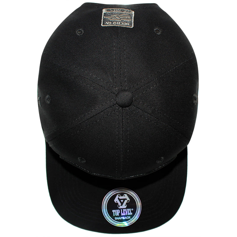 TOP LEVEL : MEXICO | Three Mexican Coat of Arms Patches Design Snapback Cap