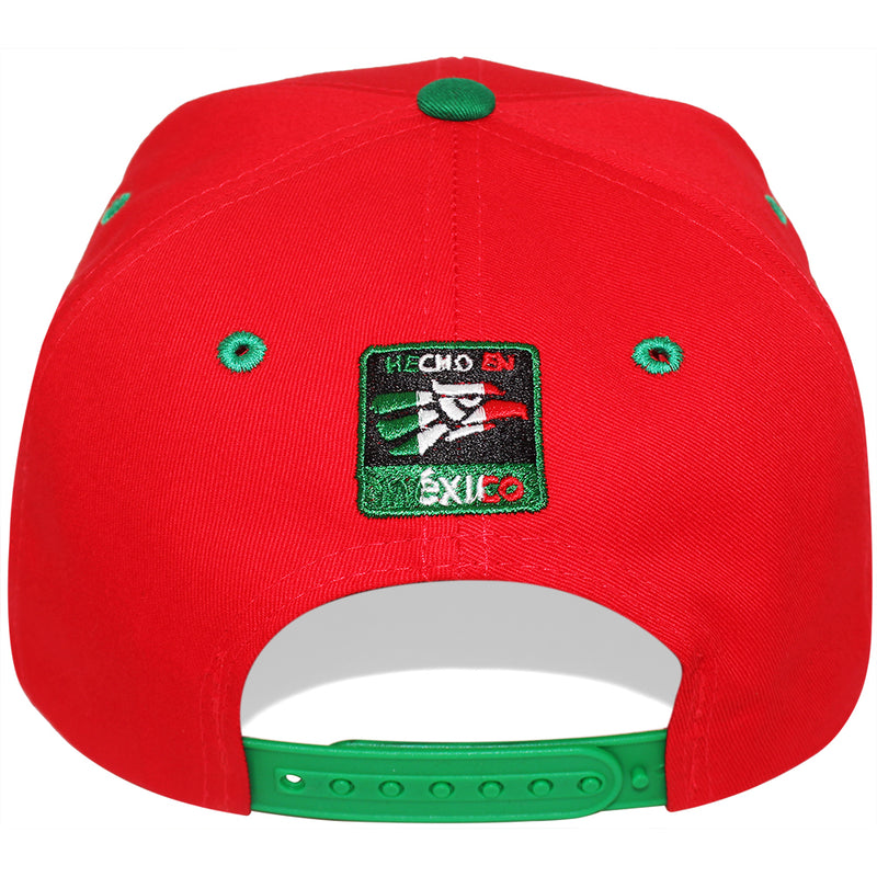 TOP LEVEL : MEXICO | Three Mexican Coat of Arms Patches Design Snapback Cap