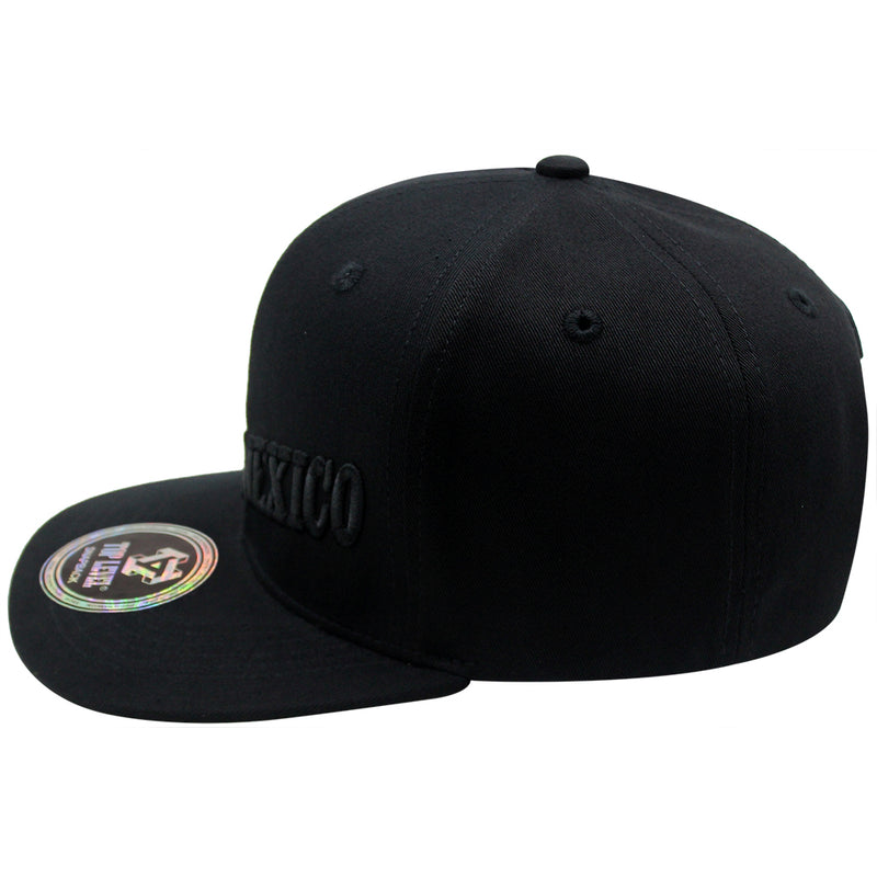 TOP LEVEL : MEXICO | Mexican Coat of Arms with Mexico Flag Colors Design Snapback Cap