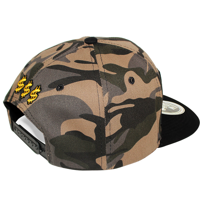 TOP LEVEL : MONEY | Bill Sublimation Patch Design Snapback Cap