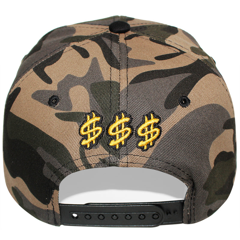 TOP LEVEL : MONEY | Bill Sublimation Patch Design Snapback Cap