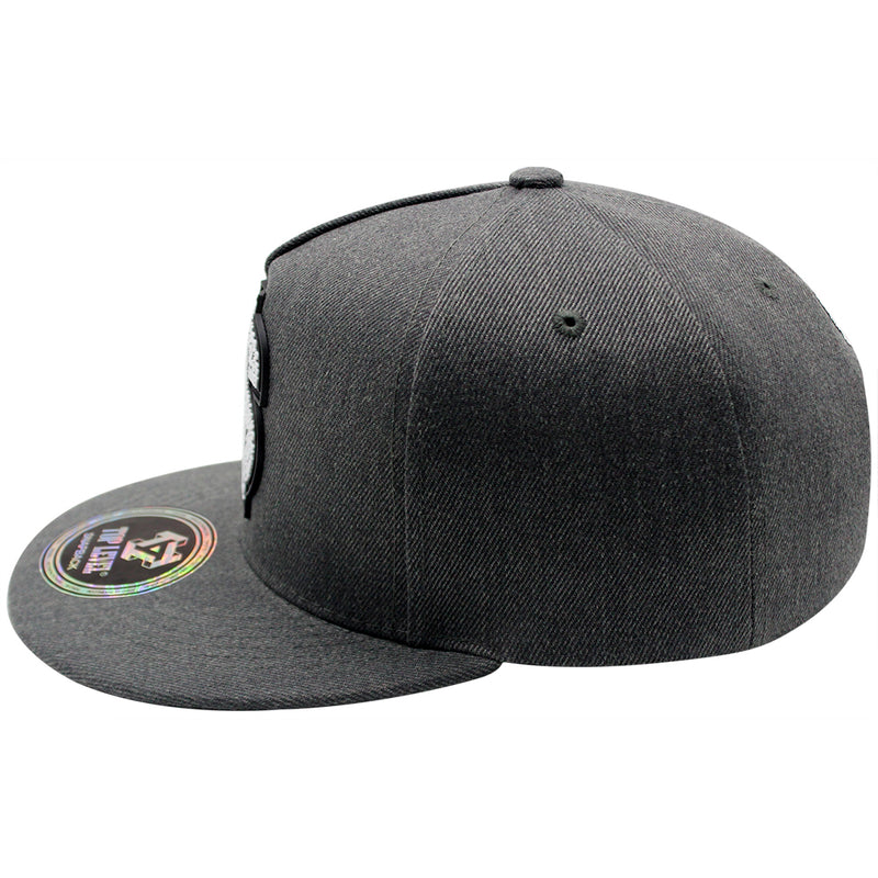 TOP LEVEL : MONEY | Dollar Sign with Rubber Patch Design Snapback Cap