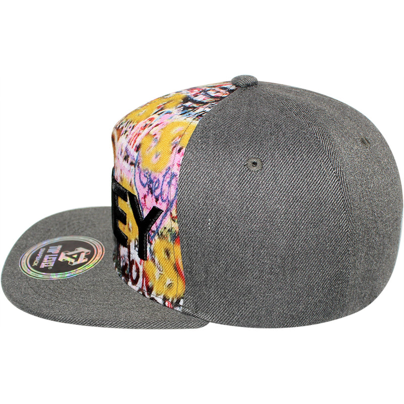 TOP LEVEL : MONEY | Graffiti Art with Cool Bear Sublimation Design Snapback Cap