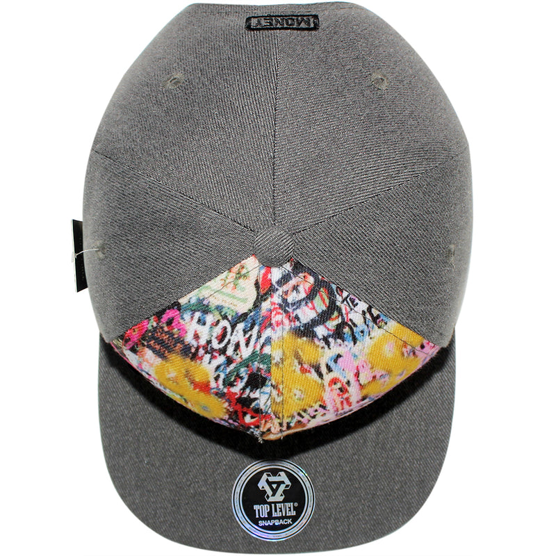 TOP LEVEL : MONEY | Graffiti Art with Cool Bear Sublimation Design Snapback Cap