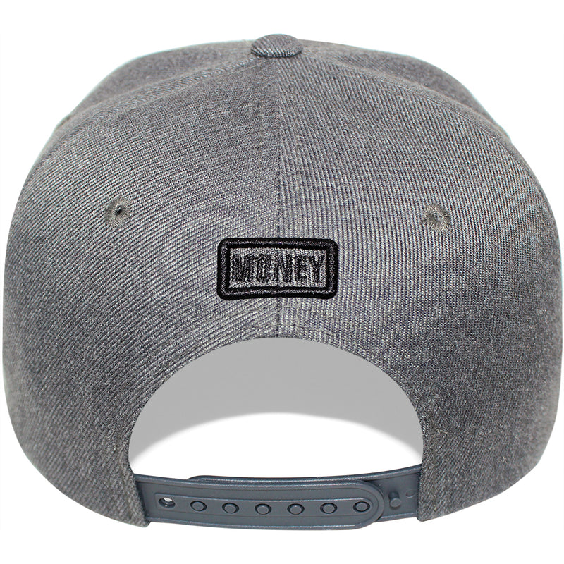 TOP LEVEL : MONEY | Reflective Patch & Dollar Bills Sublimation Print Design Snapback Cap