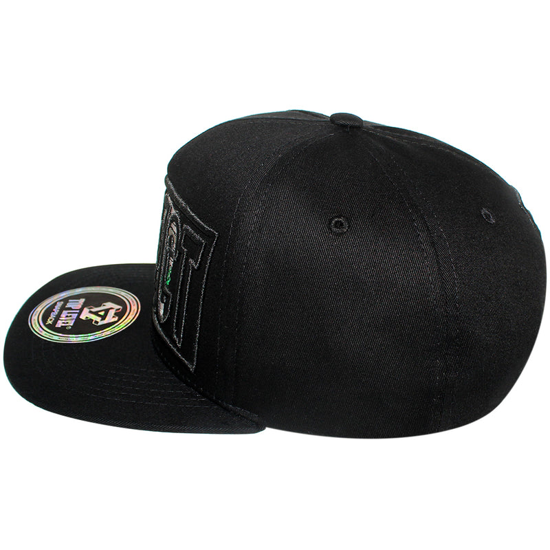 TOP LEVEL : RESPECT | Front-raised Verbiage Design Snapback Cap