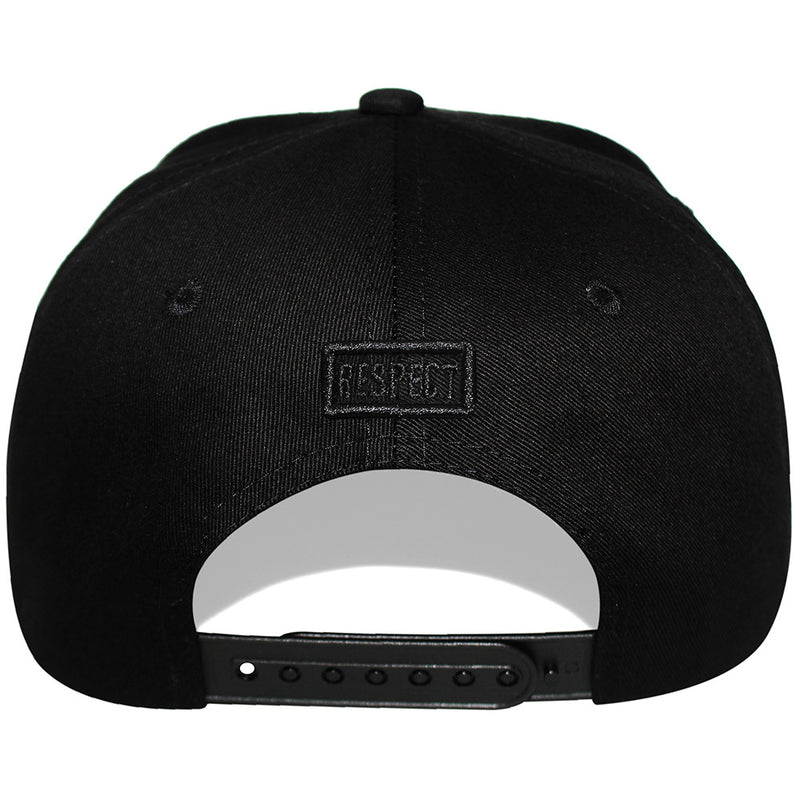 TOP LEVEL : RESPECT | Front-raised Verbiage Design Snapback Cap