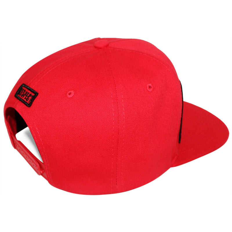 TOP LEVEL : RESPECT | Front-raised Verbiage Design Snapback Cap