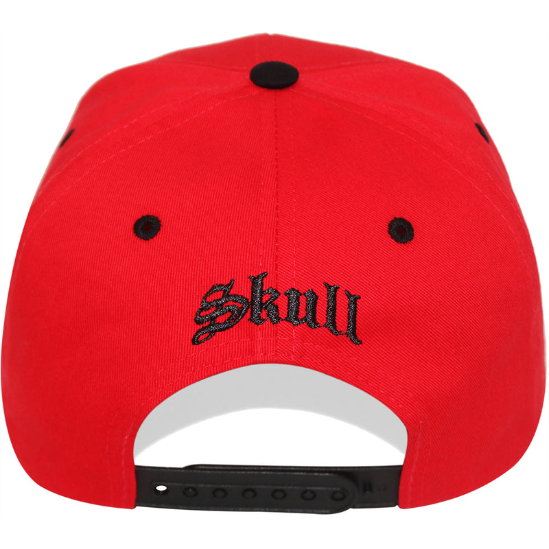 TOP LEVEL : SKULL | Embossed Sugar Skull pvc Patch Design Snapback Cap