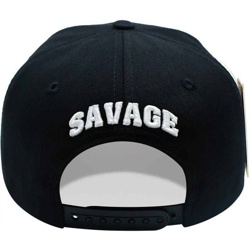 TOP LEVEL : SAVAGE | Tow Layers Rubber Patch Design Snapback Cap