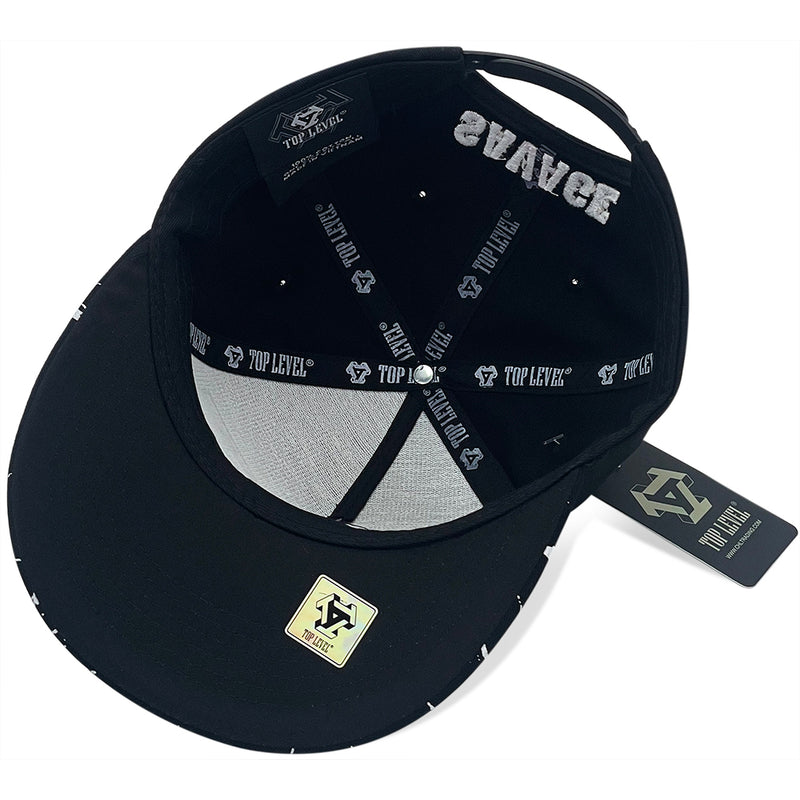 TOP LEVEL : SAVAGE | Tow Layers Rubber Patch Design Snapback Cap