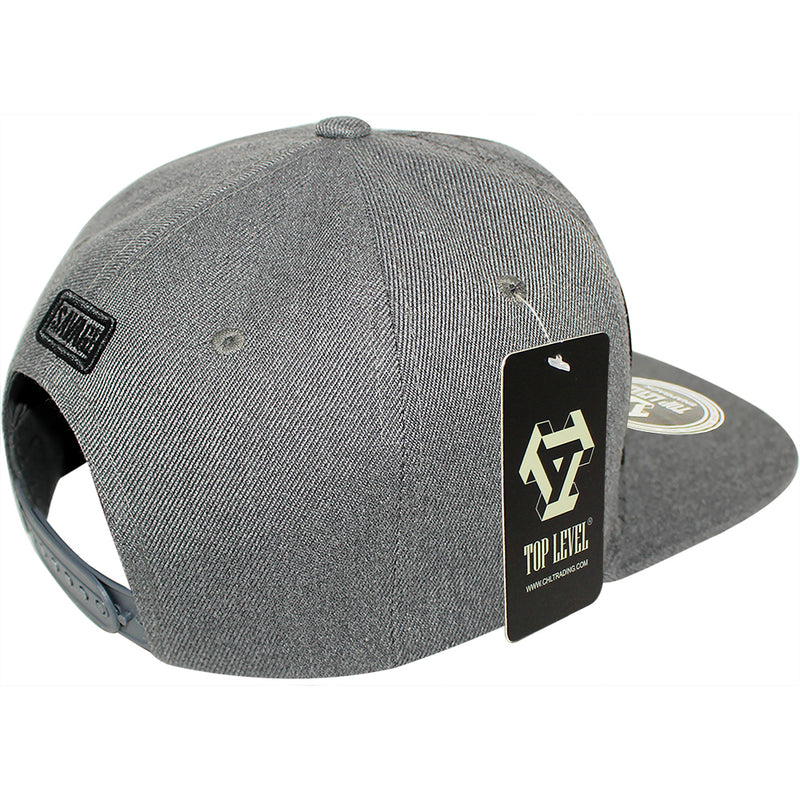 TOP LEVEL : SAVAGE | Verbiage with Marble Pattern Print Design Snapback Cap