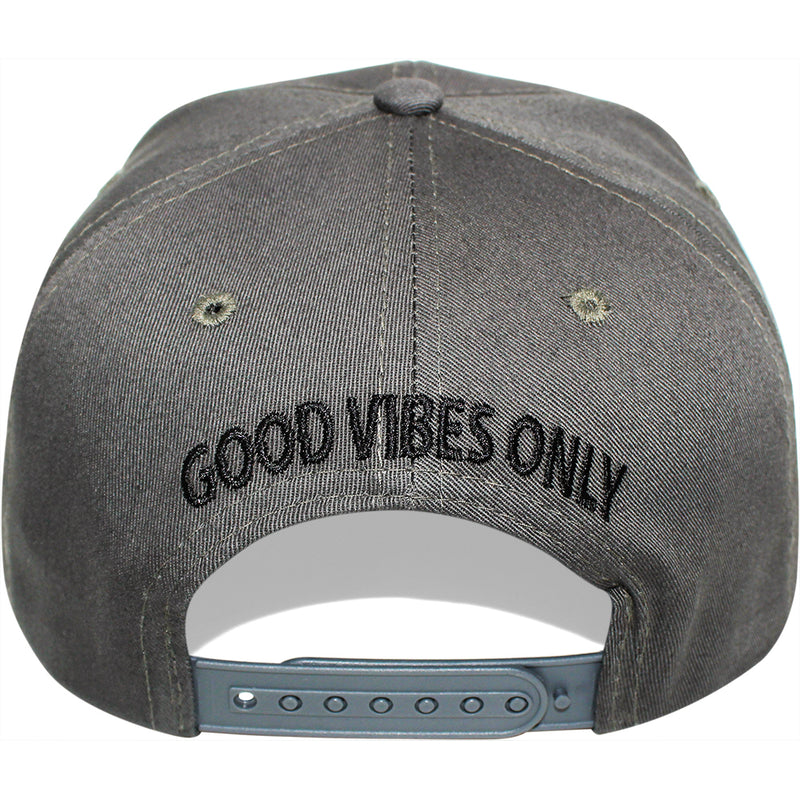 TOP LEVEL : GOOD VIBES ONLY | Shaka Sign Design Snapback Cap