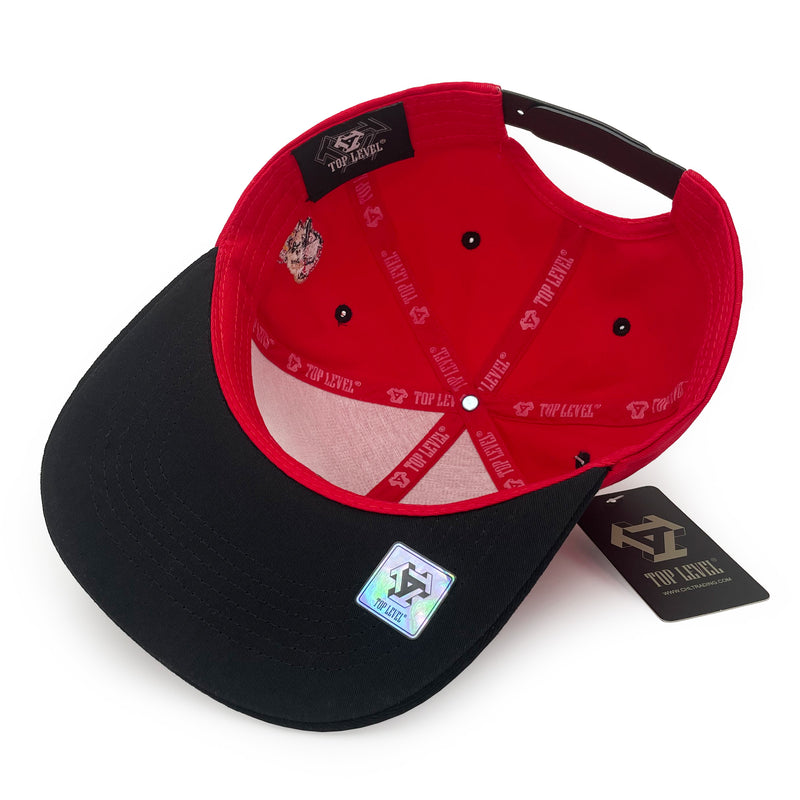 TOP LEVEL : HUSTLE | Cool Bear Design Snapback Cap