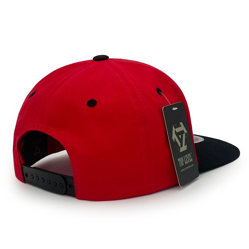 TOP LEVEL : HUSTLE | Cool Bear Design Snapback Cap